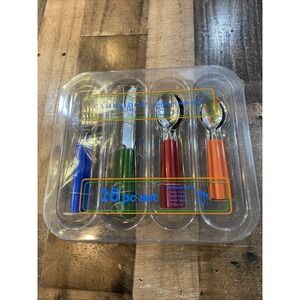 16-Piece Flatware Set ~ Cambridge Silversmiths multicolor ~ Service for 4 ~ New